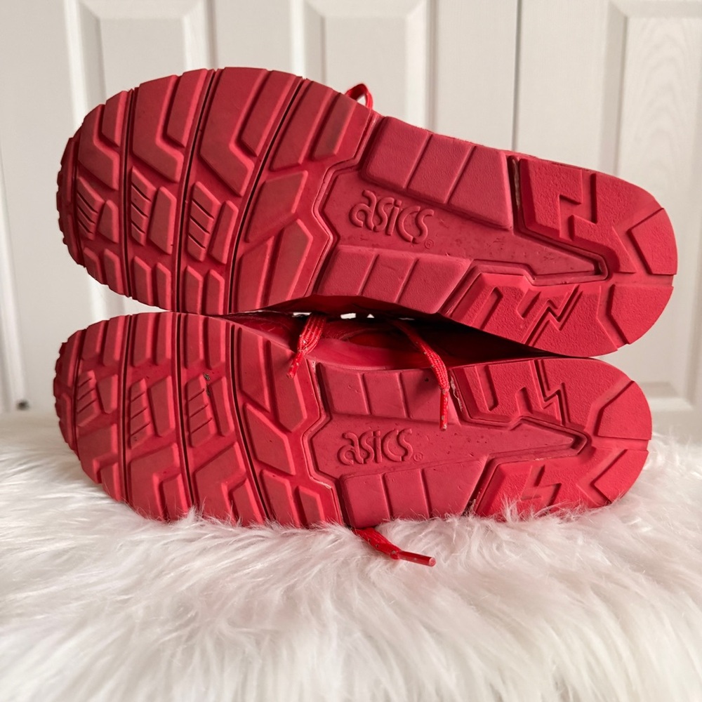 Asics Gel Lyte V Snakeskin"H51EK RED MAMBA" Size 8 - Picture 4 of 5